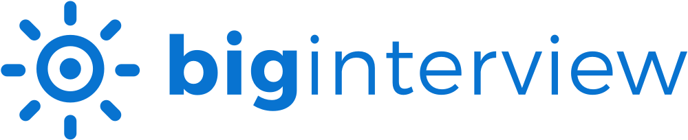 Big Interview Logo - BLUE